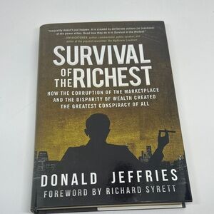 Like New Survival of the Richest Hardcover Book